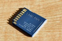 Recupero dati da scheda di memoria memory card