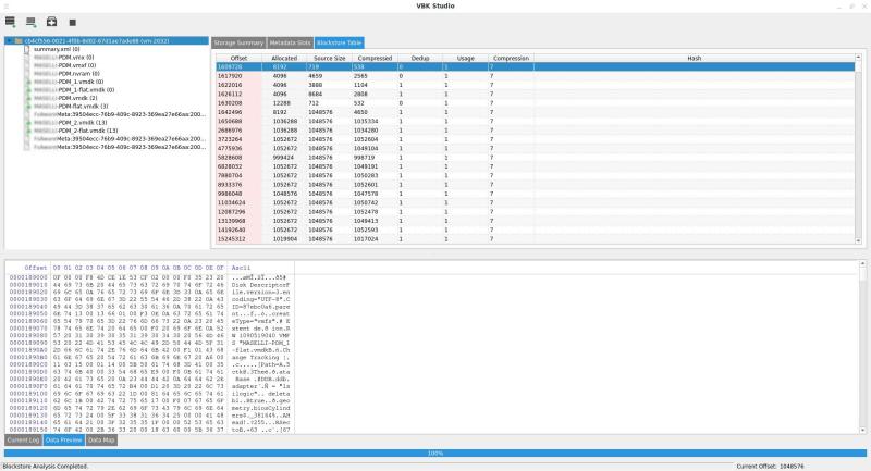 Veeam Blockstore View