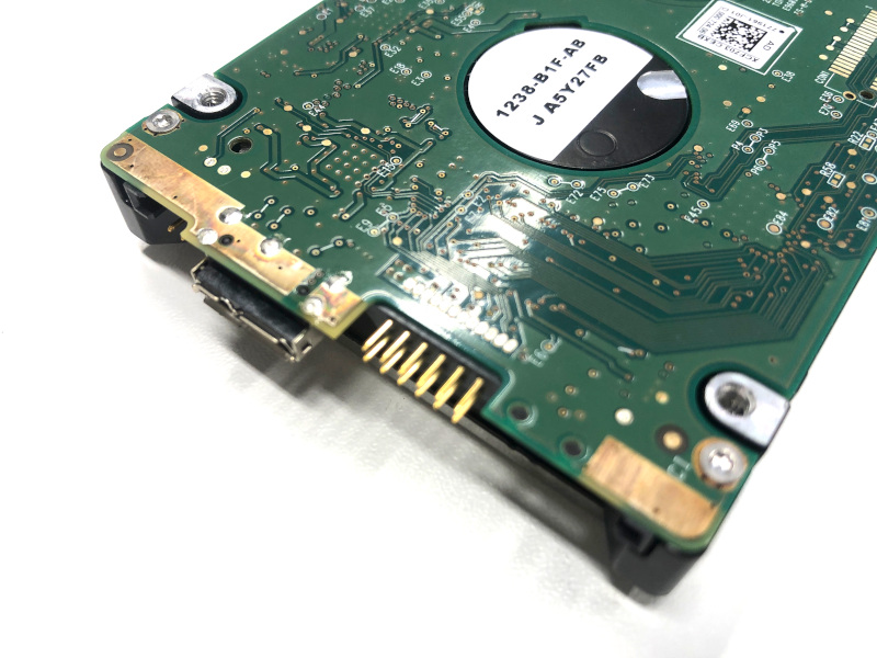 Western DIgital PCB View Scheda Elettronica