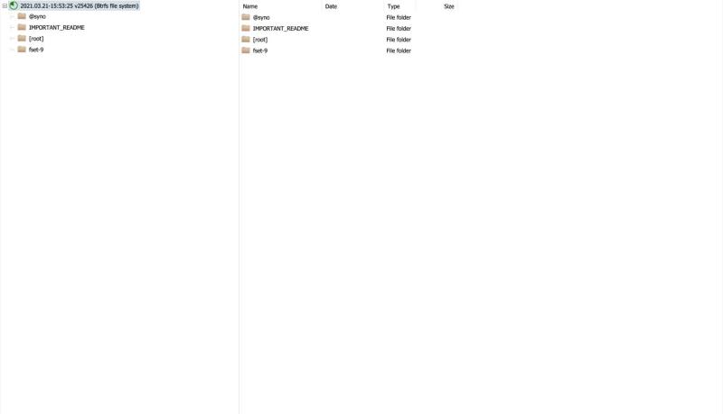 SYNOLOGY BTRFS Ransomware