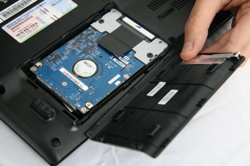 notebook:da hard disk a SSD