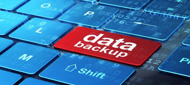 eseguire il backup dei dati