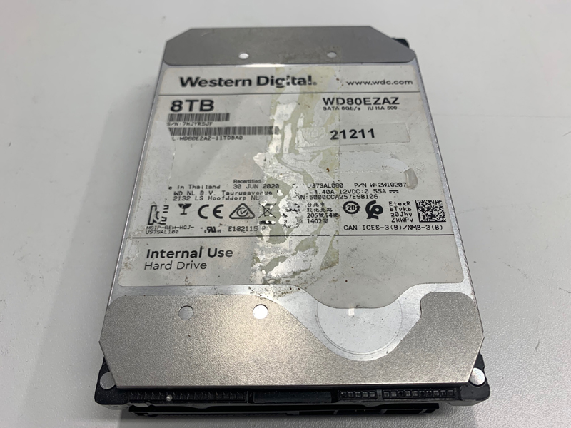8TB helium sealed