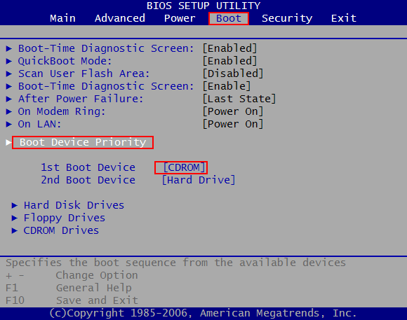 recupero dati hard disk reboot  continuo