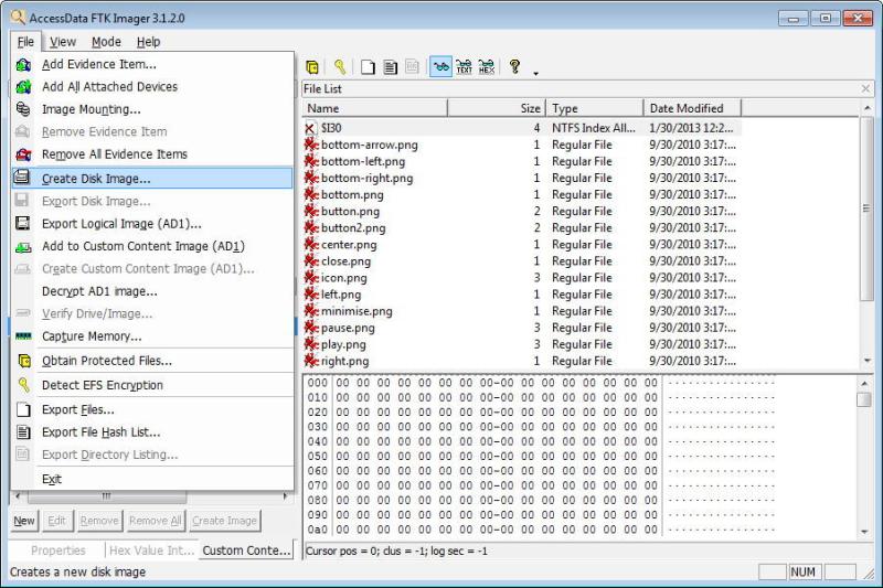 Access Data FTK Imager